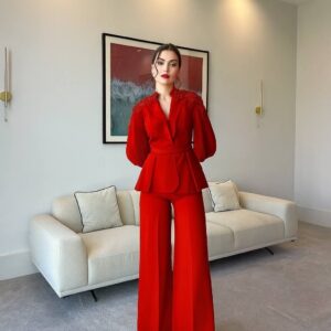 طقم بيلوم مطرز